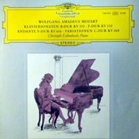Deutsche Grammophon : Eschenbach - Mozart Sonatas